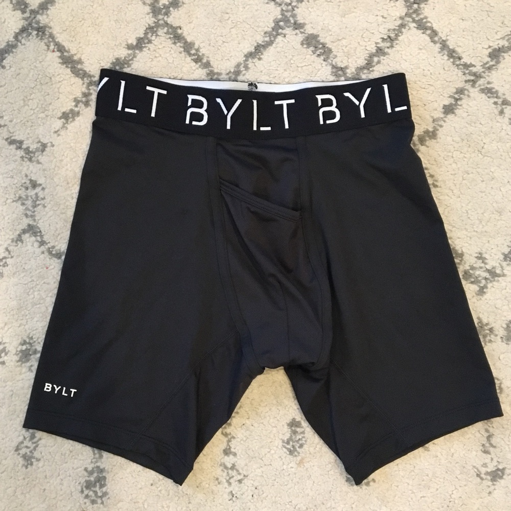 Bylt Premium Basics Flex Mens Underwear Boxer Briefs Size S Small